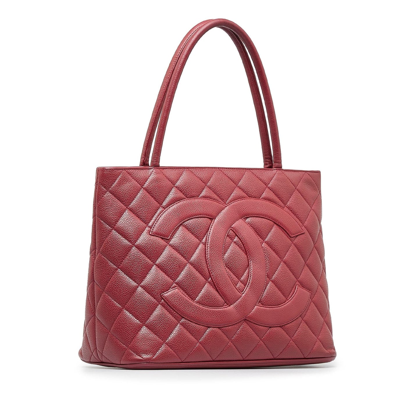 Chanel Caviar Medallion Tote (SHG-MUMoiU)