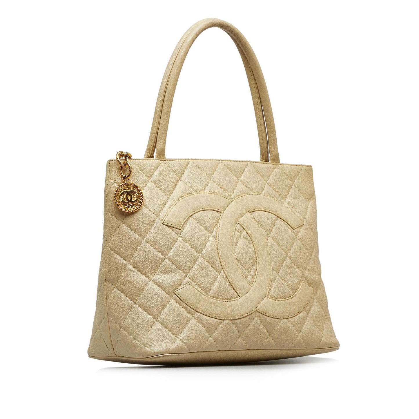 Chanel Caviar Medallion Tote (SHG-QFus9i)