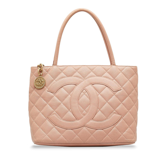 Chanel Caviar Medallion Tote (SHG-EXyzJ7)