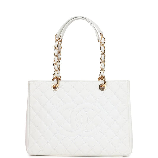 CHANEL CAVIAR QUILTED GRAND SHOPPING GST TOTE BAG
