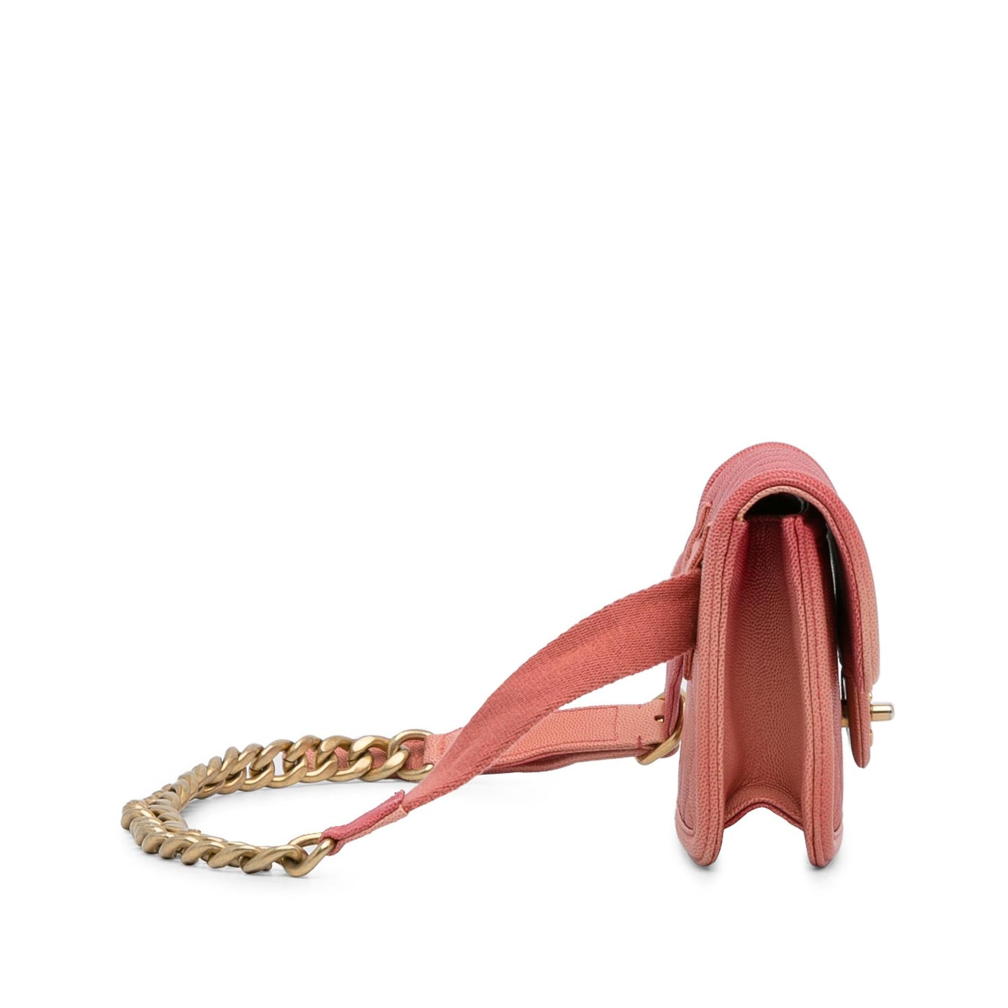 Chanel Caviar Sunset On The Sea Flap Belt Bag (SHG-GTOZZm)