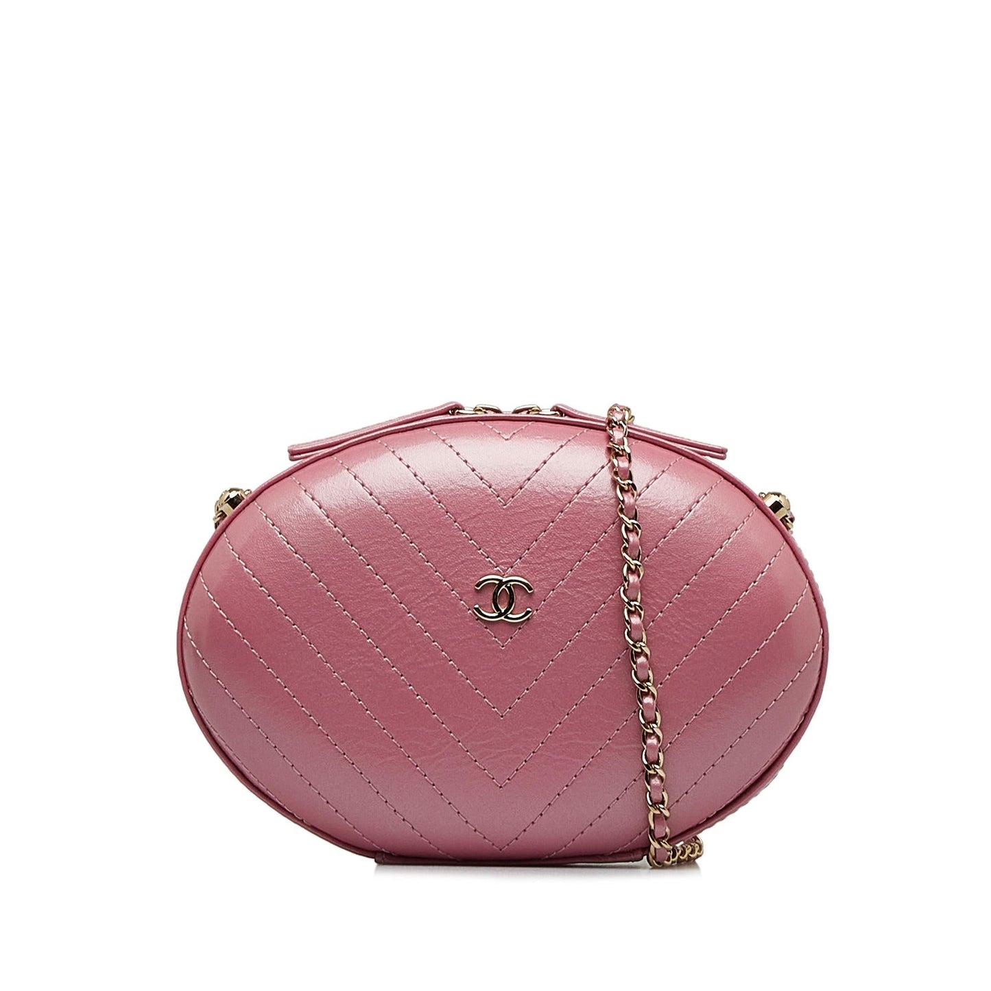 Chanel Chevron La Pausa Evening Crossbody Bag (SHG-9YYxxw)