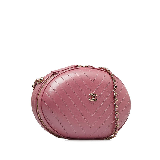Chanel Chevron La Pausa Evening Crossbody Bag