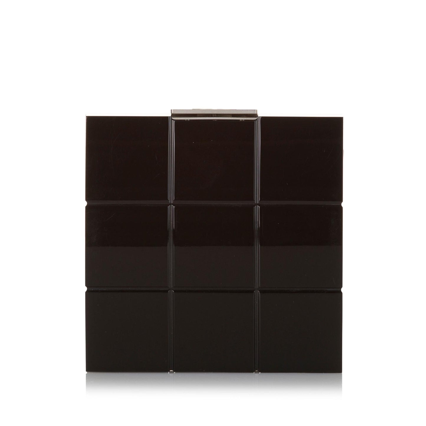Chanel Choco Bar Lucite Perspex Clutch (SHG-pUxIav)