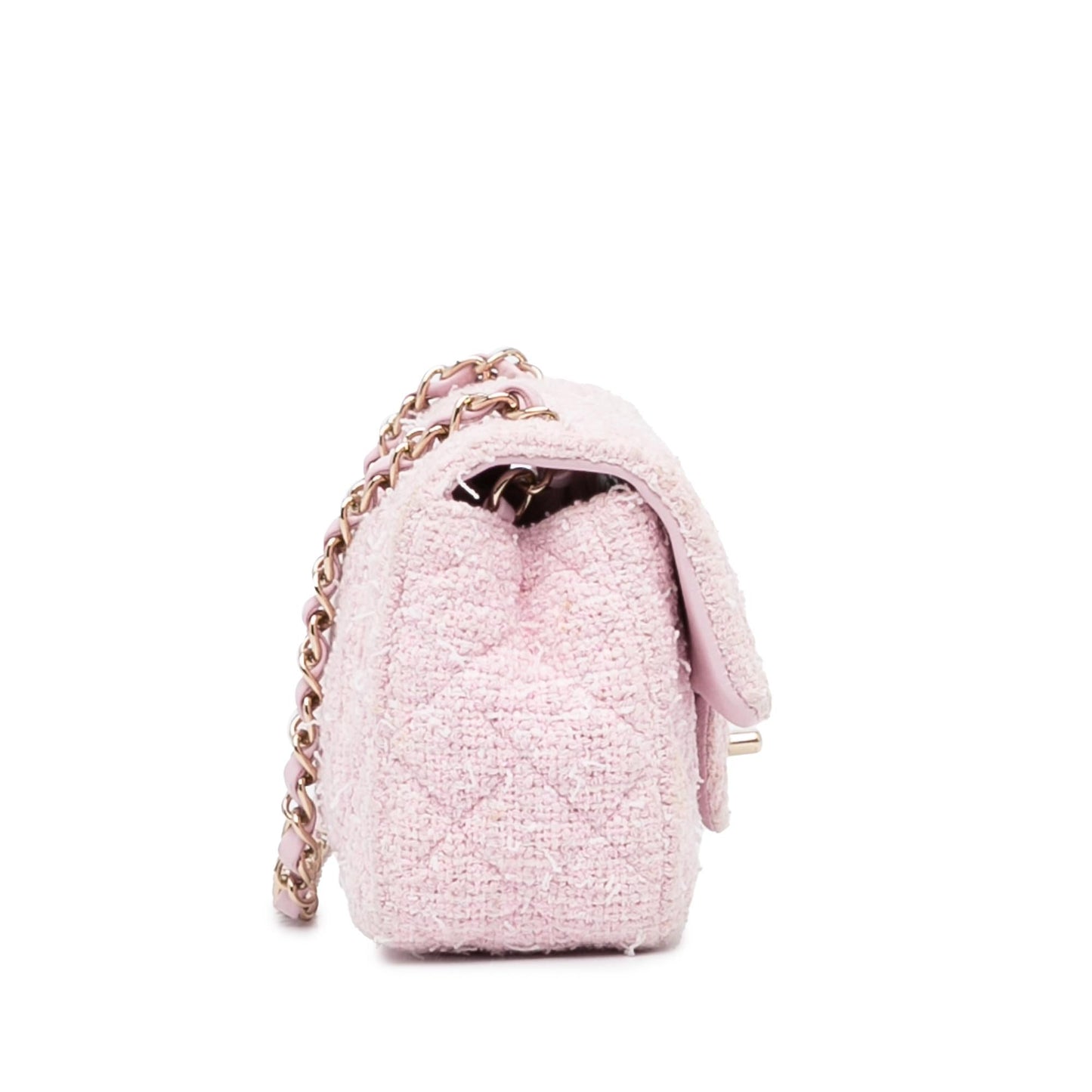Chanel Classic Mini Rectangular Tweed Flap Bag