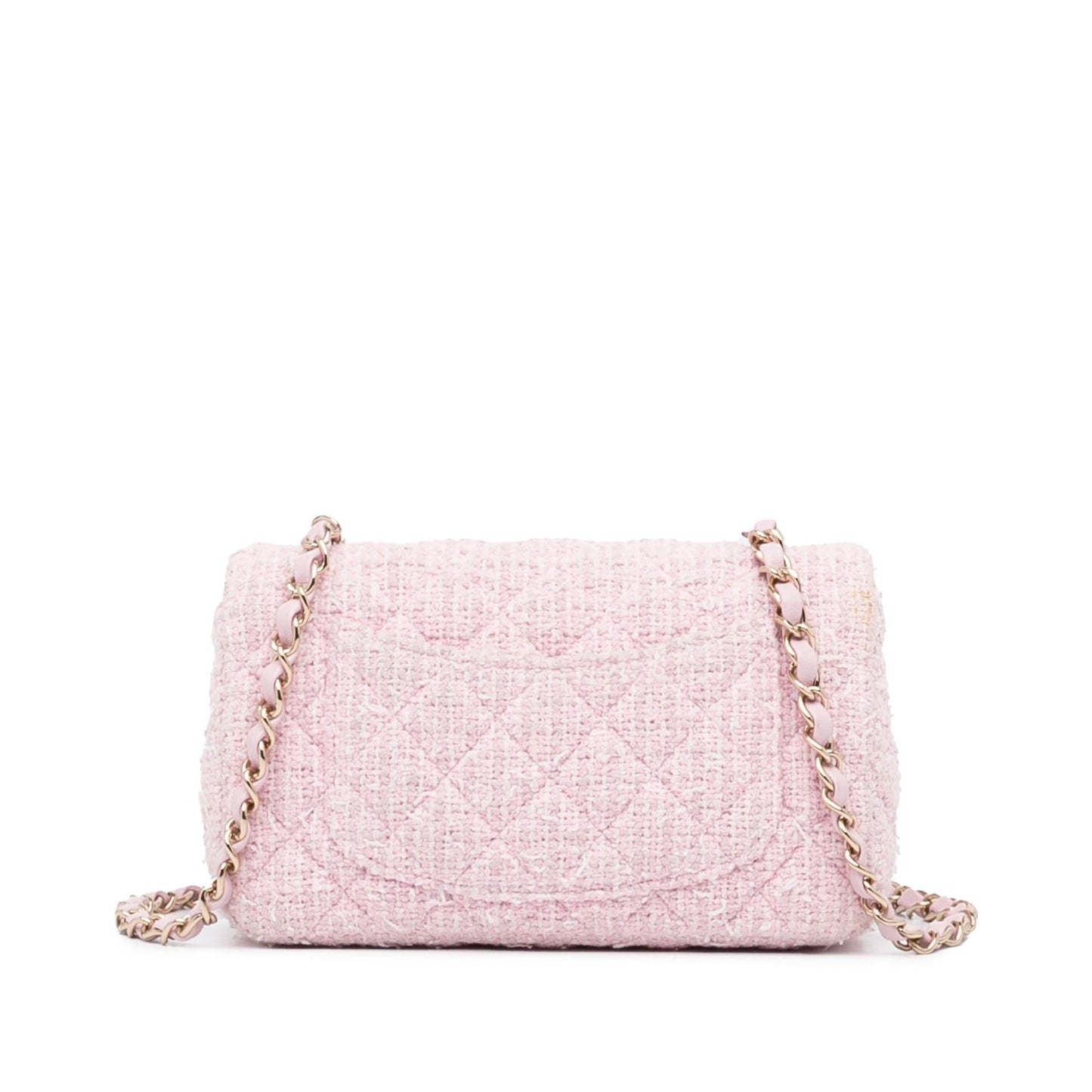 Chanel Classic Mini Rectangular Tweed Flap Bag
