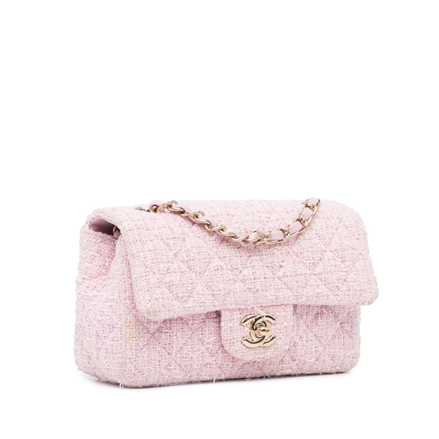 Chanel Classic Mini Rectangular Tweed Flap Bag