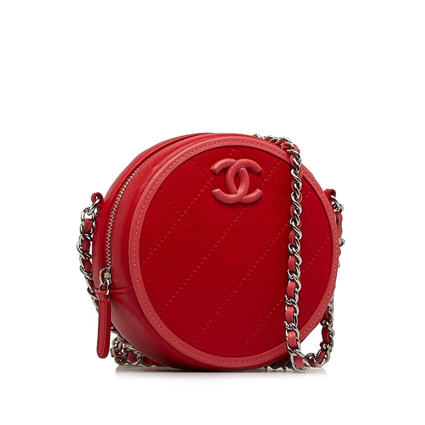 Chanel Color Pop CC Round Crossbody Bag