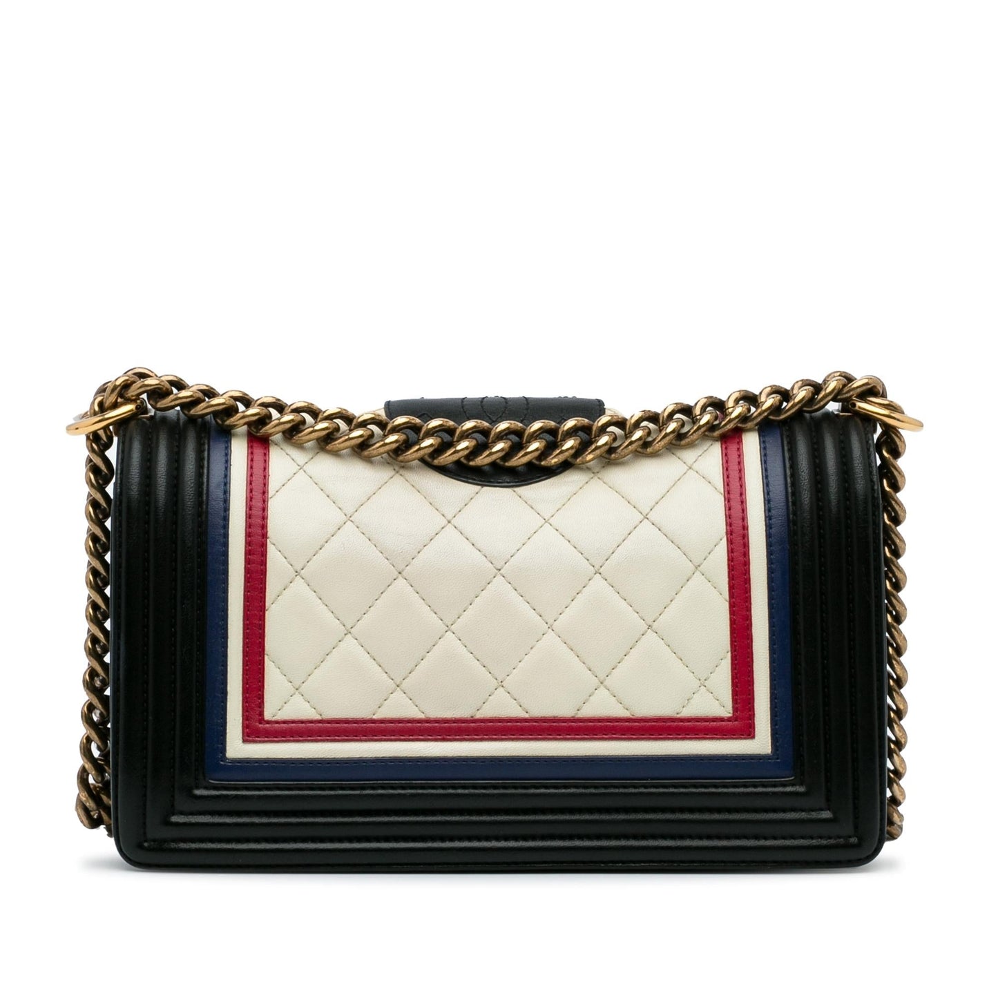 Chanel Crest-Embellished Medium Boy Bag (SHG-a81tPI)