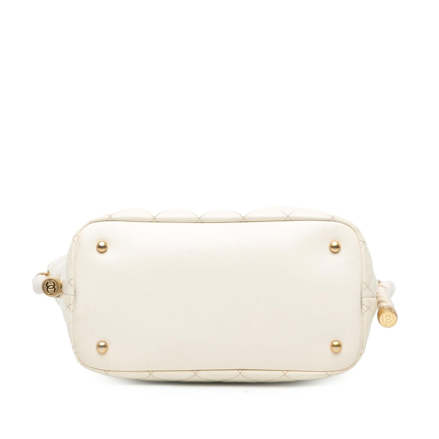 Chanel Crumpled Calfskin En Vogue Rope Satchel (SHG-YyDuG5)