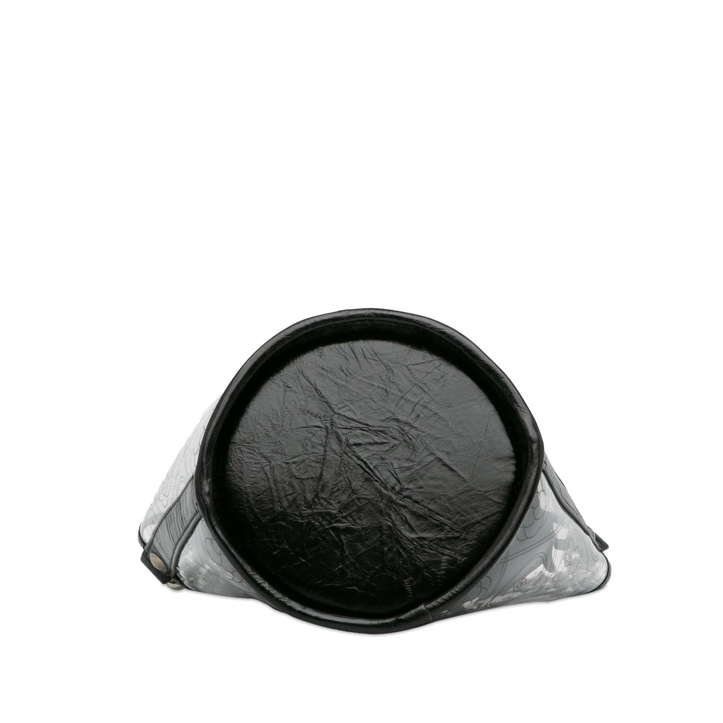 Chanel Crumpled Calfskin PVC Camellia Bucket (SHG-53ZkcW)