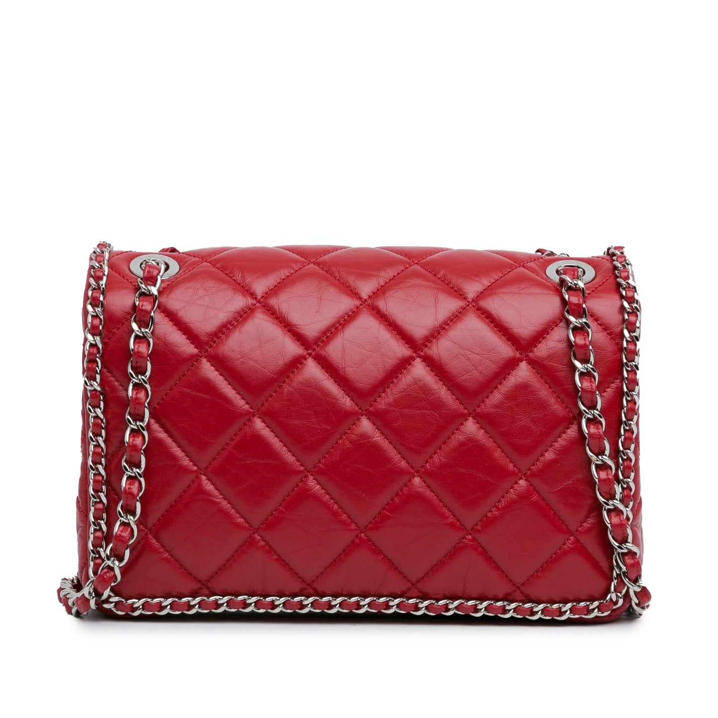 Chanel Crumpled Chain All Over Flap (SHG-C9fFMx)