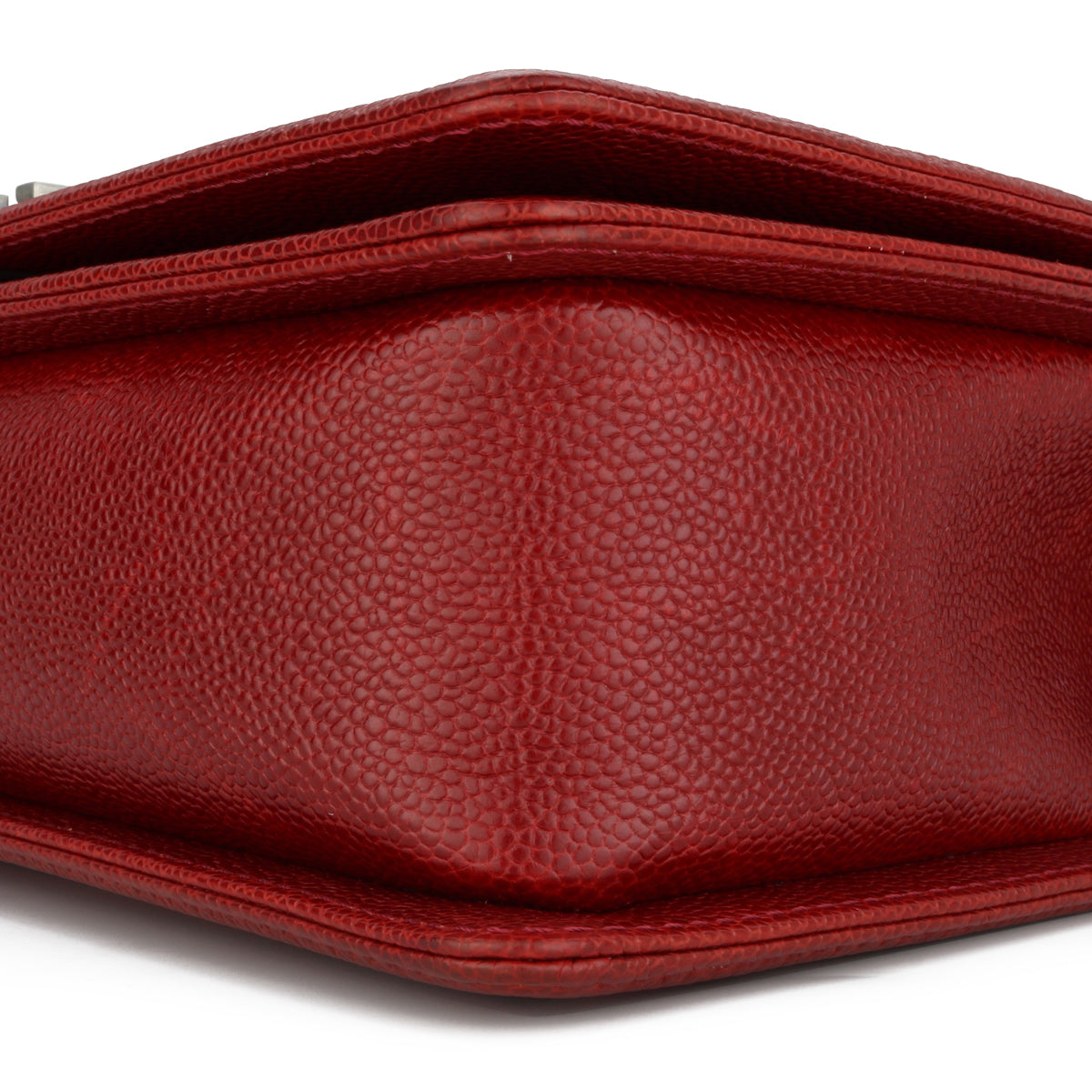 Top Quality Chanel New Medium Boy Dark Red Caviar Ruthenium Hardware 2014