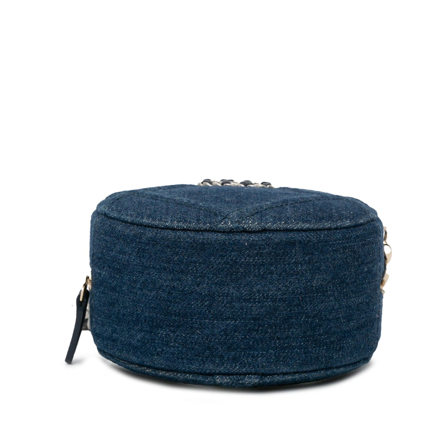 Chanel Denim 19 Round Clutch with Chain (SHG-JoIMa0)