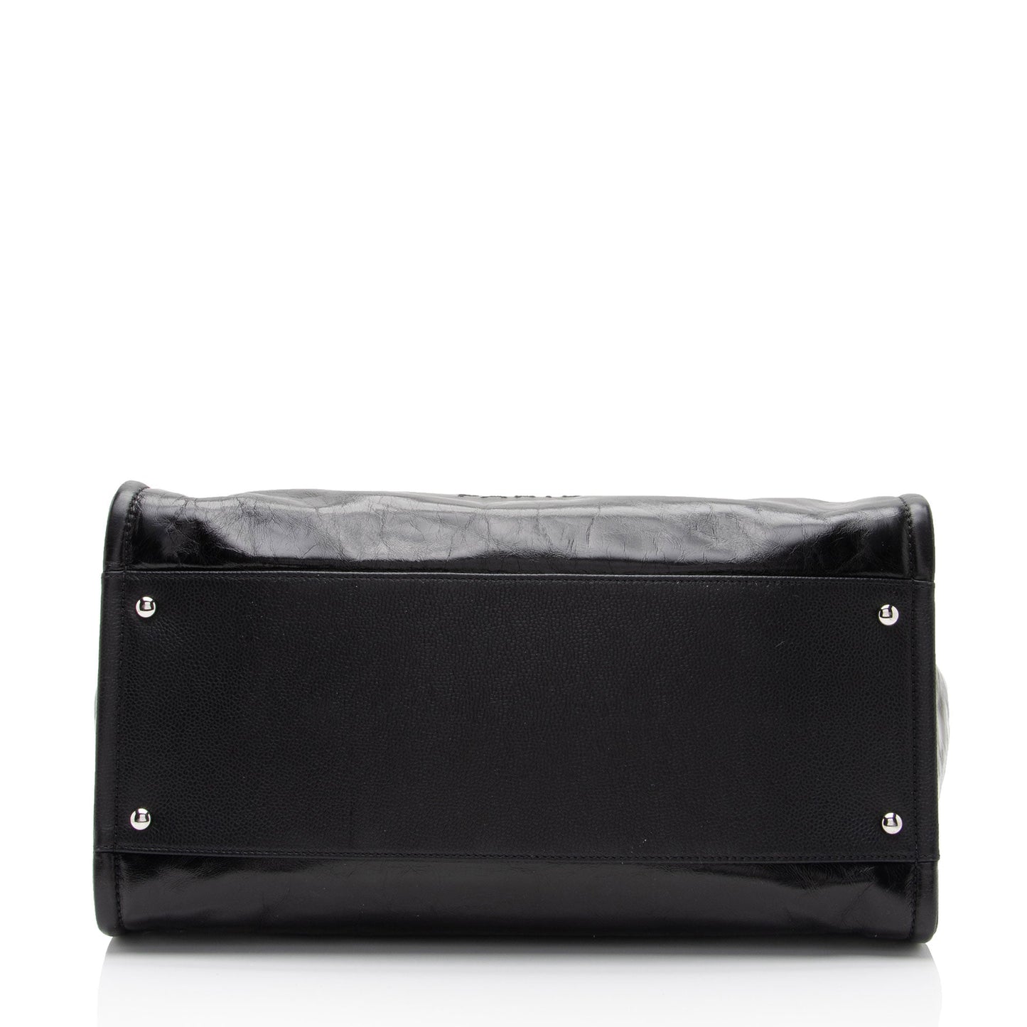 Chanel Glazed Calfskin Deauville Medium Tote (SHF-7Lzvto)