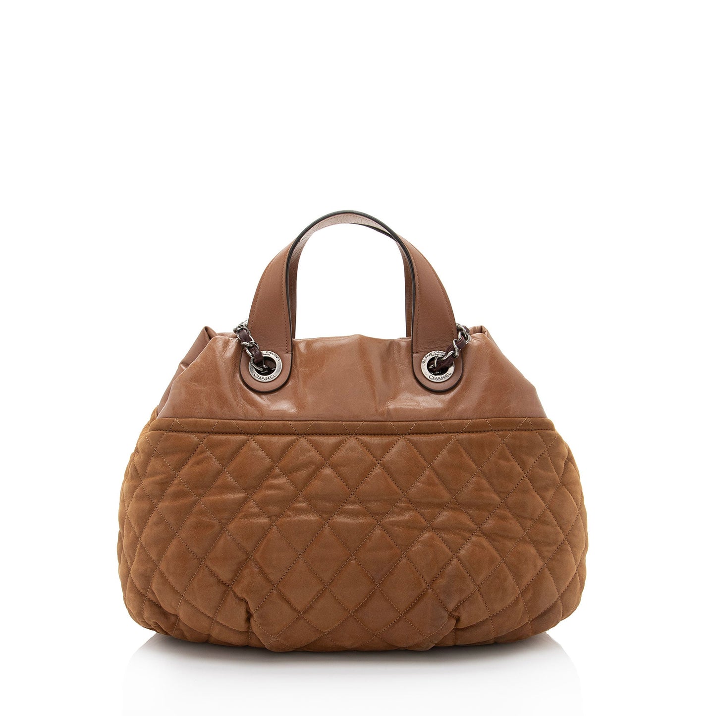 Chanel Iridescent Calfskin In the Mix Bowler Small Tote (SHF-otOqlH)