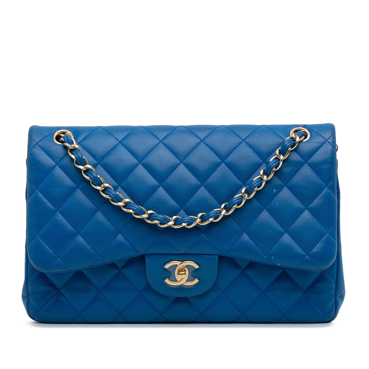 Chanel Jumbo Classic Lambskin Double Flap (SHG-wlc4yE)
