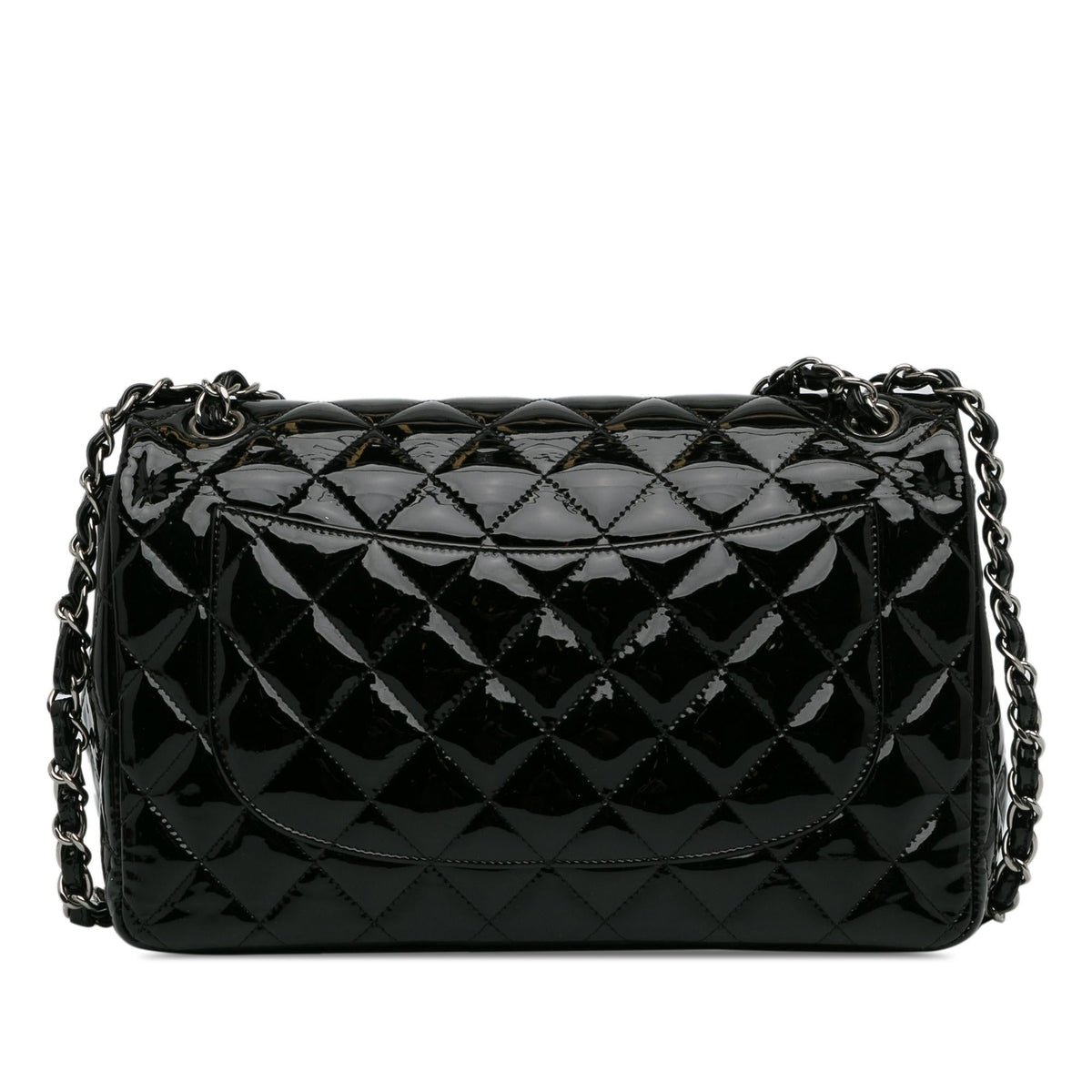 Chanel Jumbo Classic Patent Double Flap (SHG-VxoOgX)
