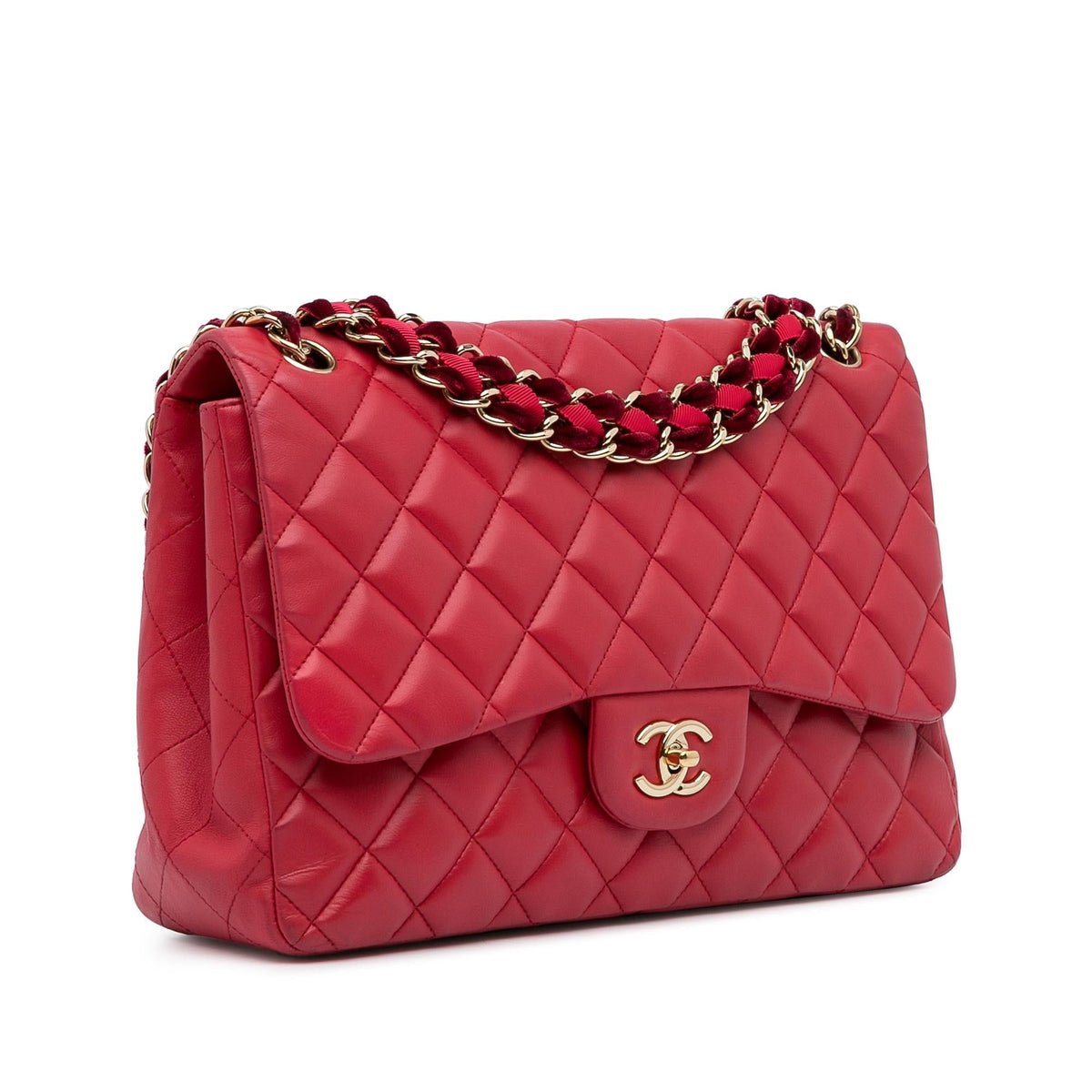 Chanel Jumbo Joined Chain Flap Bag