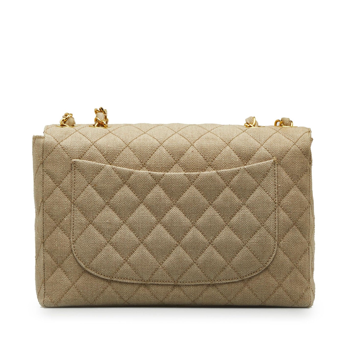 Chanel Jumbo XL Classic Cotton Single Flap
