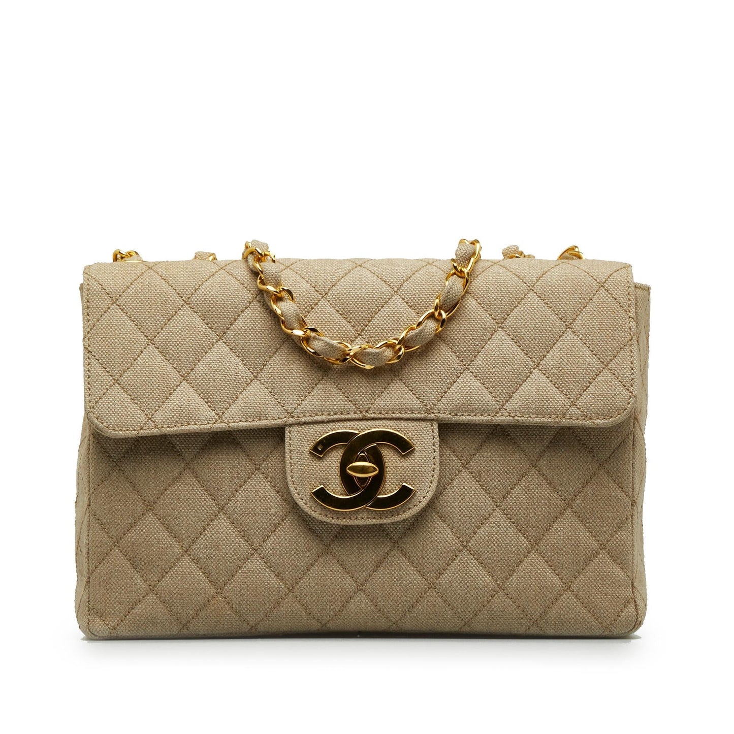 Chanel Jumbo XL Classic Cotton Single Flap