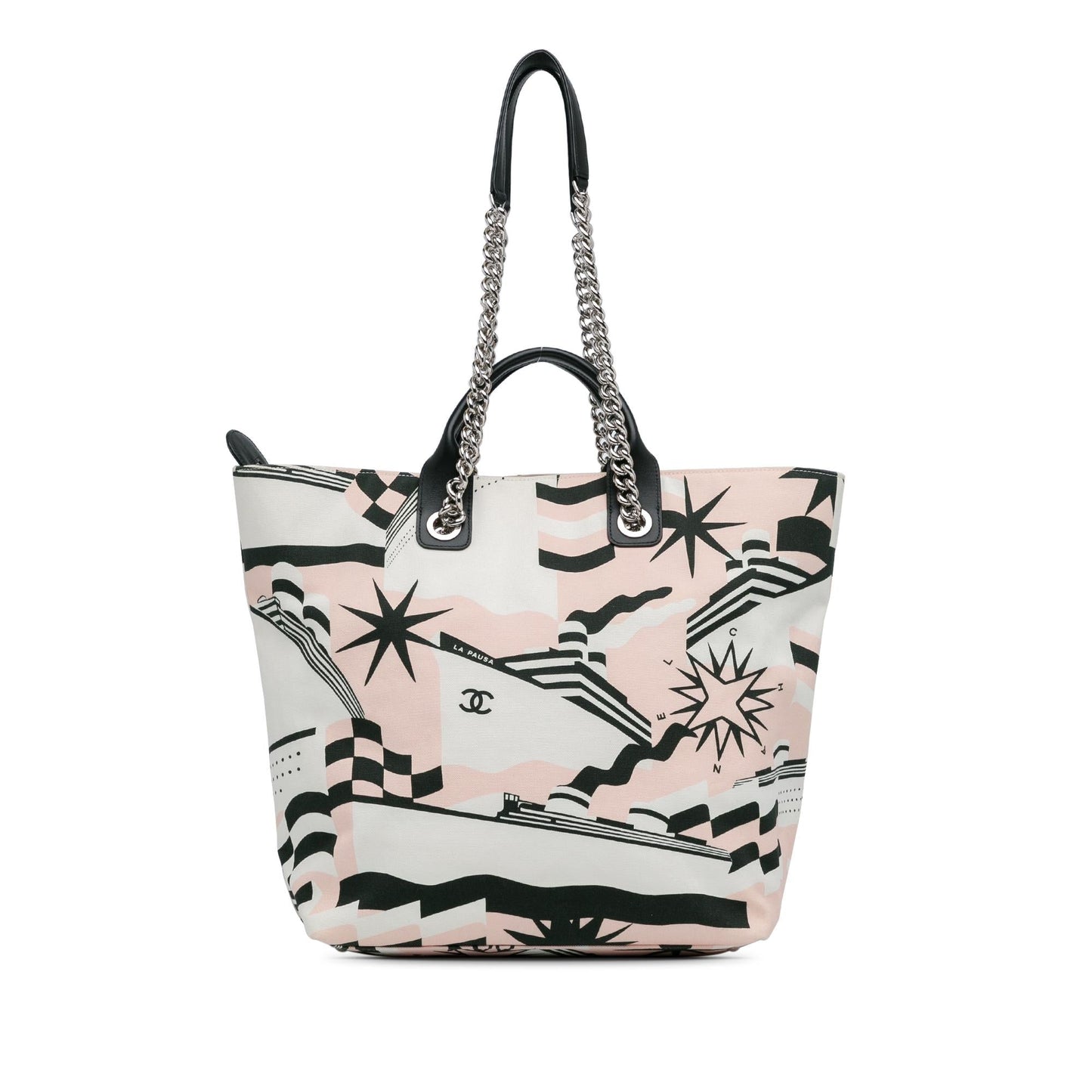 Chanel La Pausa Bay Shopping Tote (SHG-BHPMOc)
