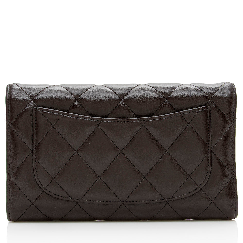 Chanel Lambskin 2.55 Reissue Long Wallet (SHF-15615)