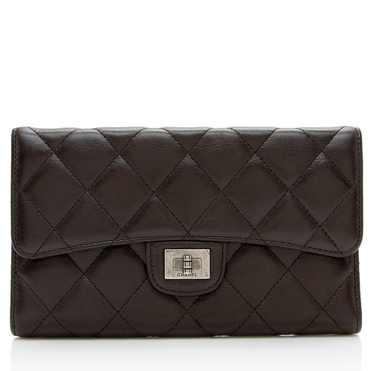 Chanel Lambskin 2.55 Reissue Long Wallet (SHF-15615)