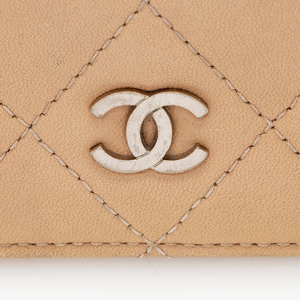 Chanel Lambskin CC Yen Wallet - FINAL SALE (SHF-19081)