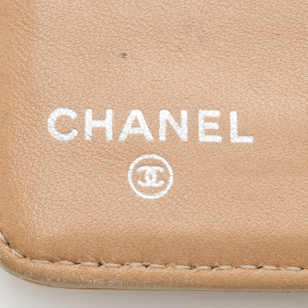 Chanel Lambskin CC Yen Wallet - FINAL SALE (SHF-19081)