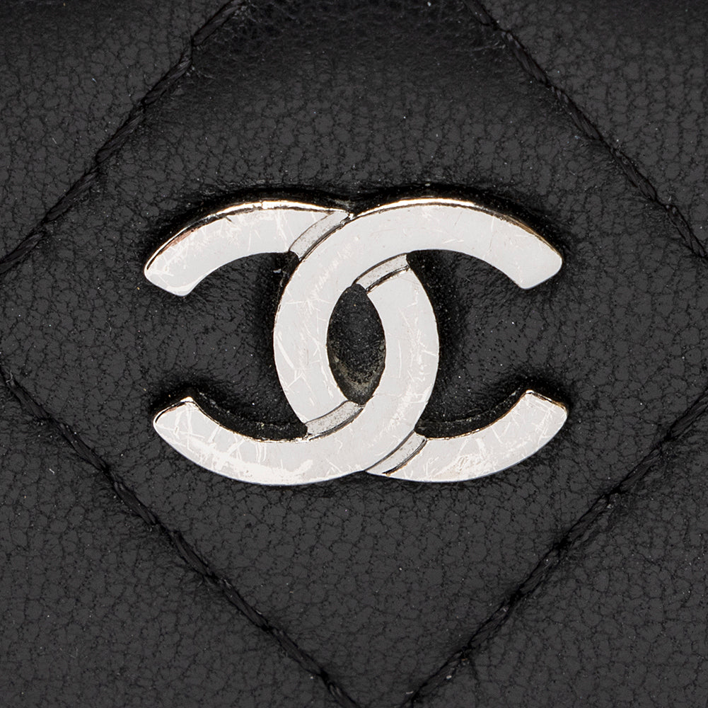 Chanel Lambskin CC Zip Around Wallet (SHF-20789)