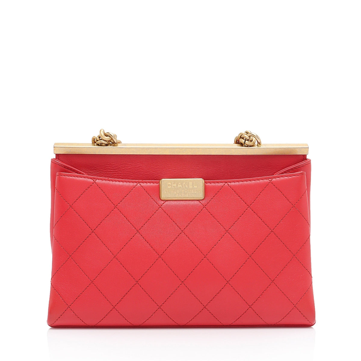 Chanel Lambskin Coco Lux Small Flap Bag
