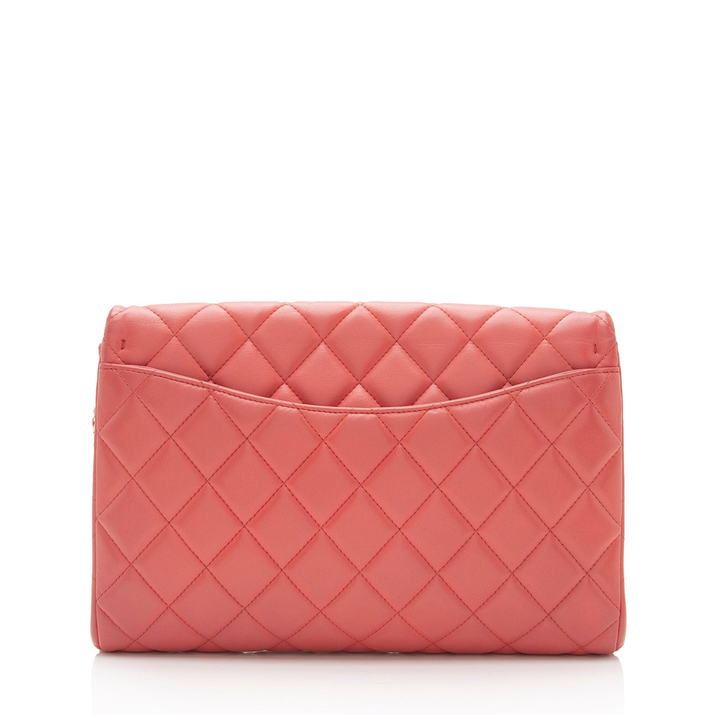Chanel Lambskin Flap Clutch on Chain (SHF-1nJPM6)