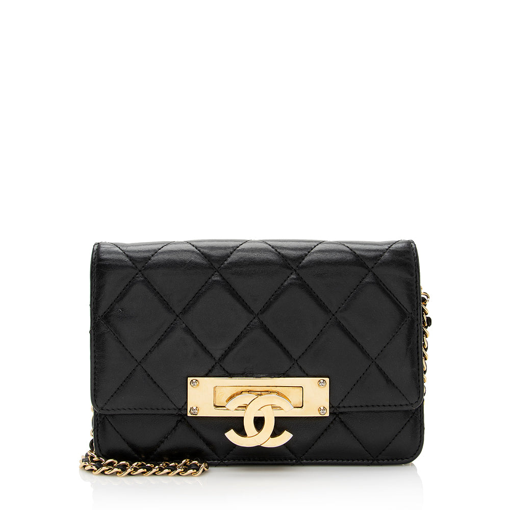 Chanel Lambskin Golden Class Wallet on Chain Bag - FINAL SALE (SHF-21986)