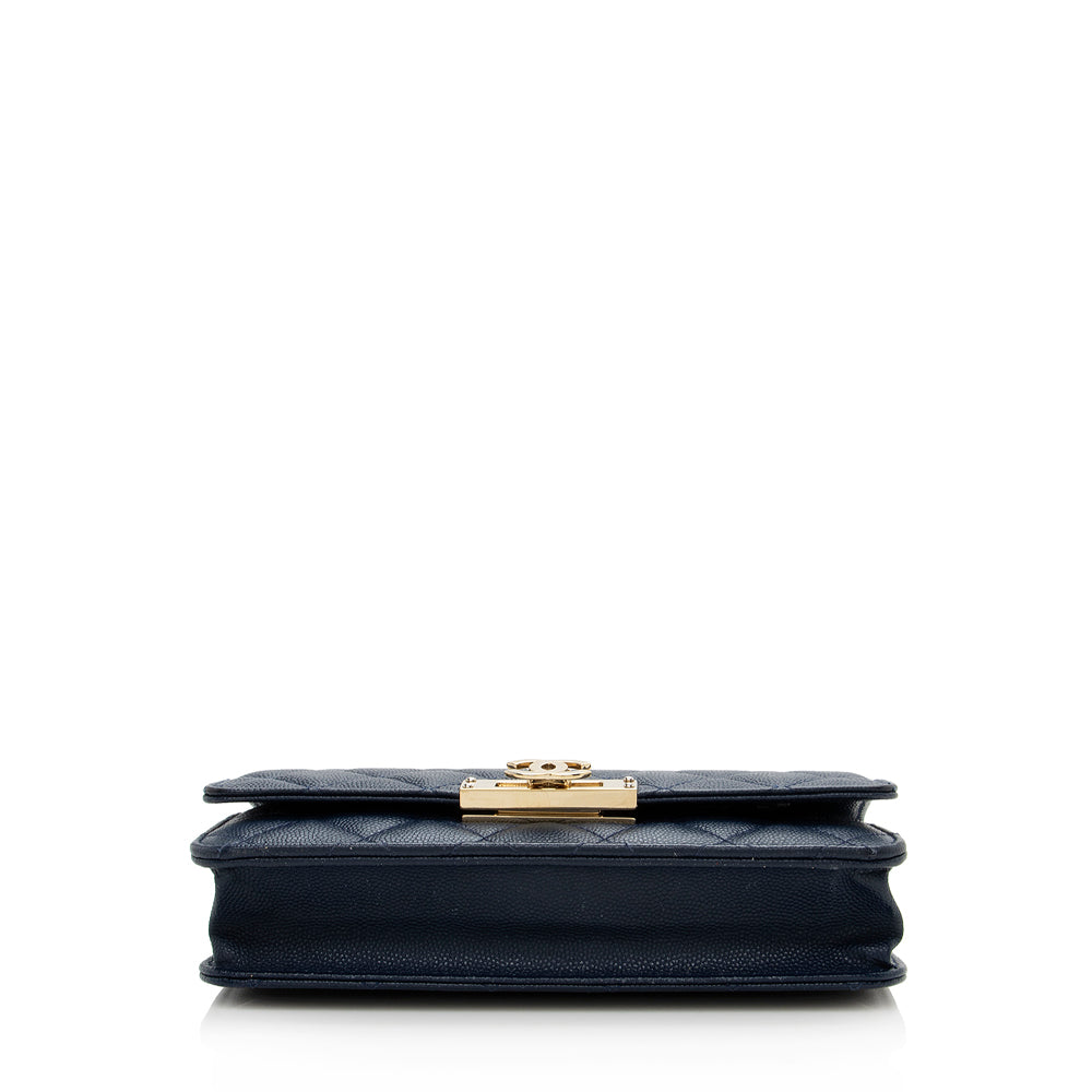 Chanel Lambskin Golden Class Wallet on Chain Bag (SHF-14831)