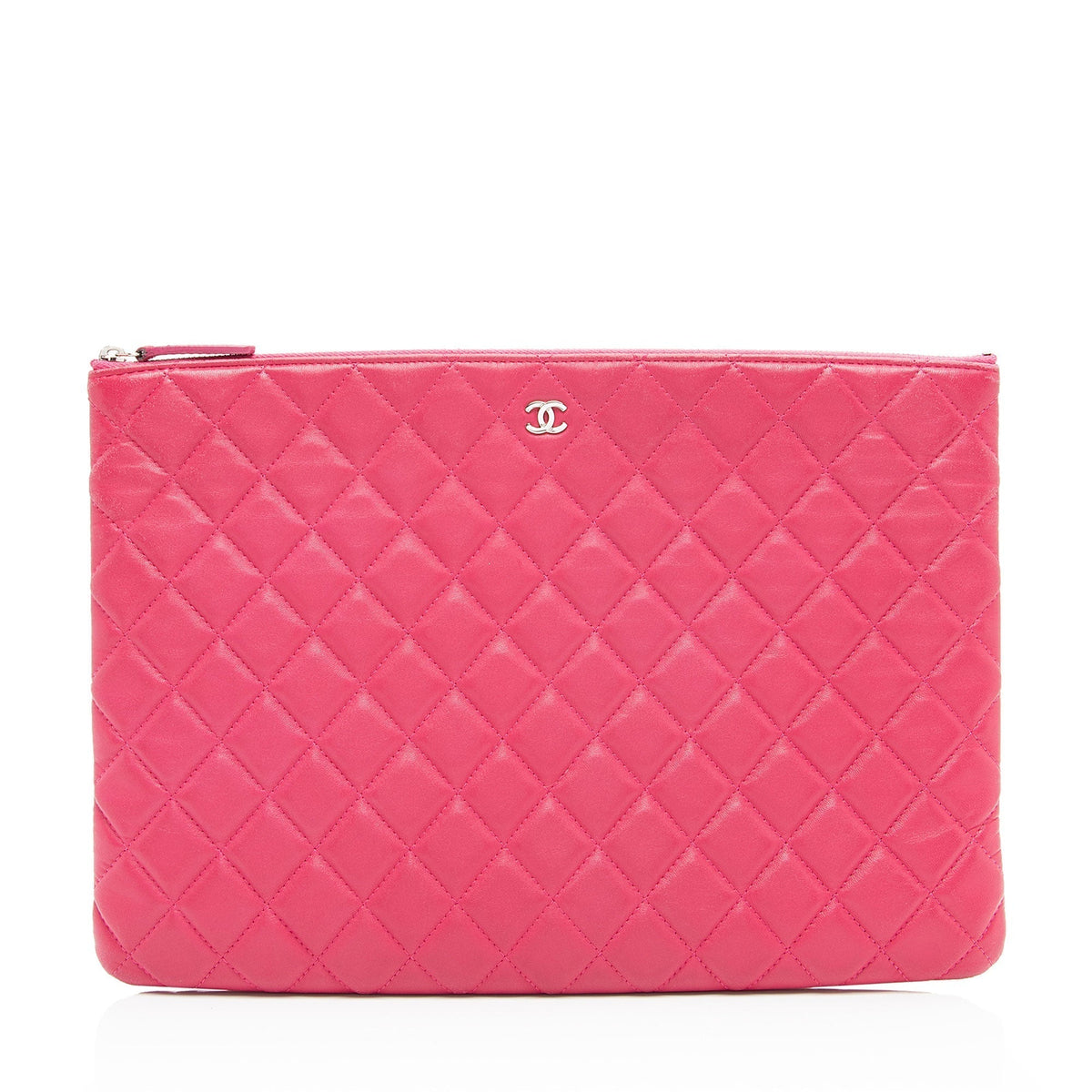 Chanel Lambskin Large O-Case