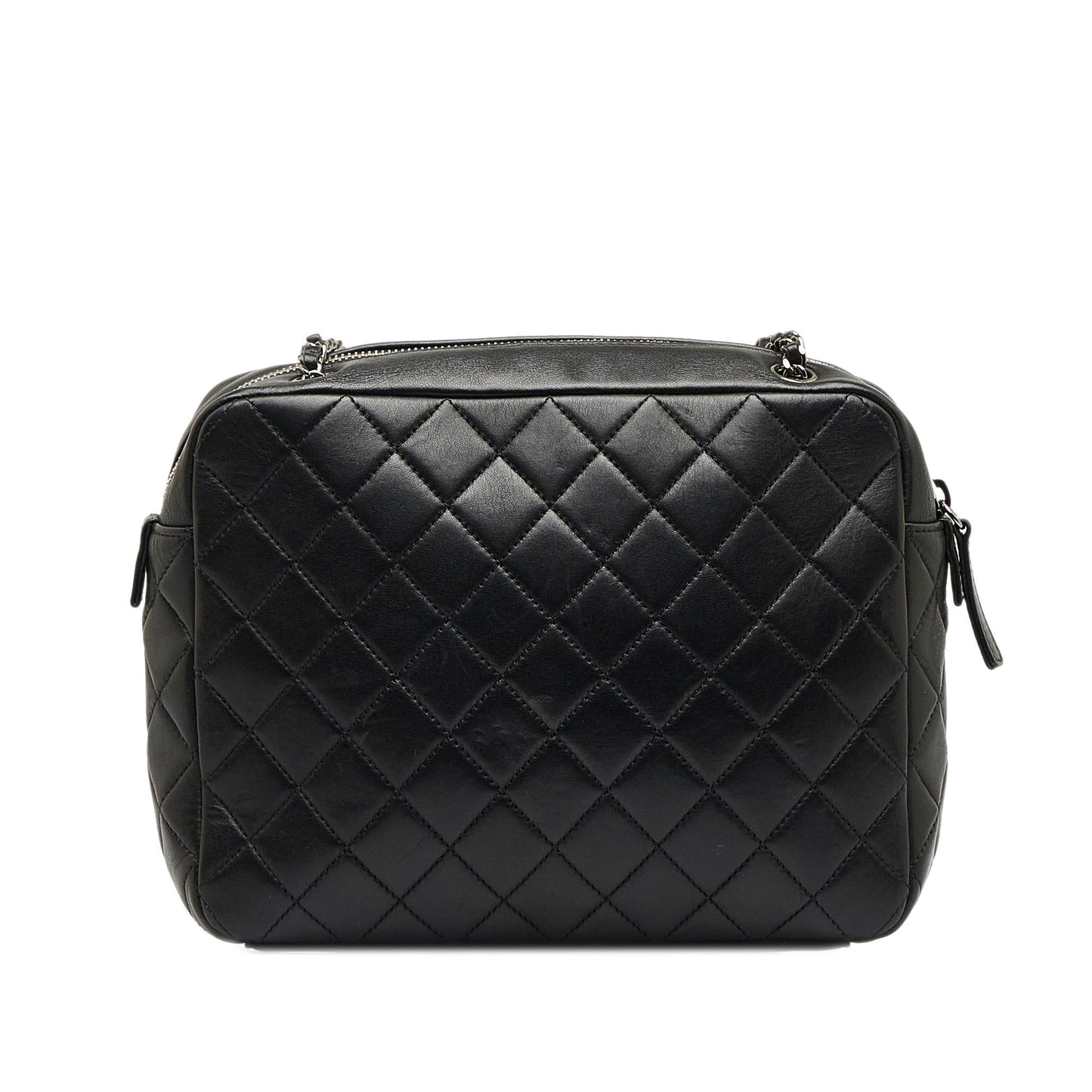 Chanel Lambskin Plexiglass Evening Art Camera Bag