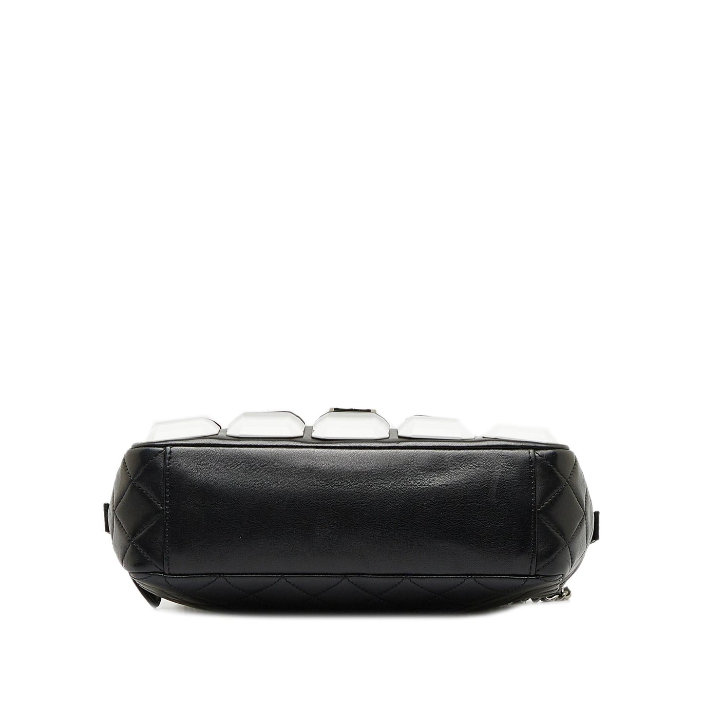 Chanel Lambskin Plexiglass Evening Art Camera Bag