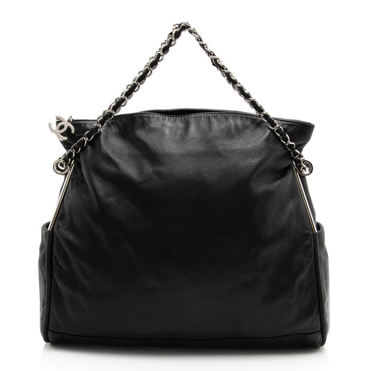 Chanel Lambskin Ultimate Soft Large Shoulder Bag (SHF-2piIEj)