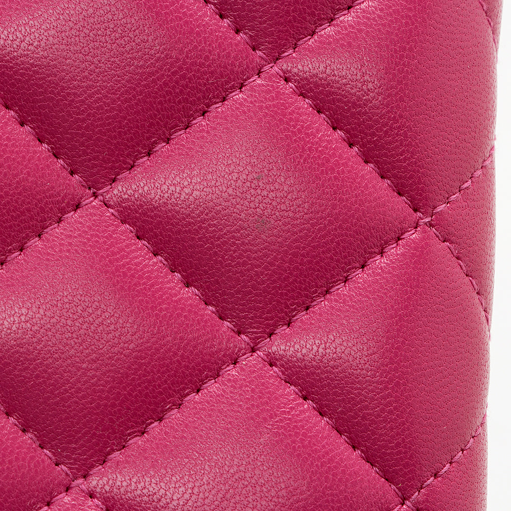 Chanel Lambskin CC Zip Around Wallet - FINAL SALE (SHF-16439)