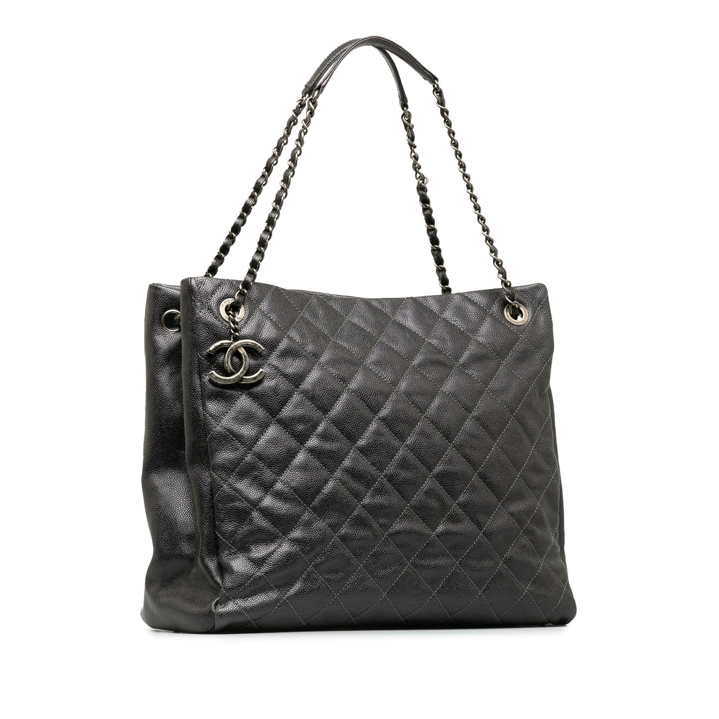 Chanel Large Caviar Chic Shopping Tote (SHG-apkgpU)