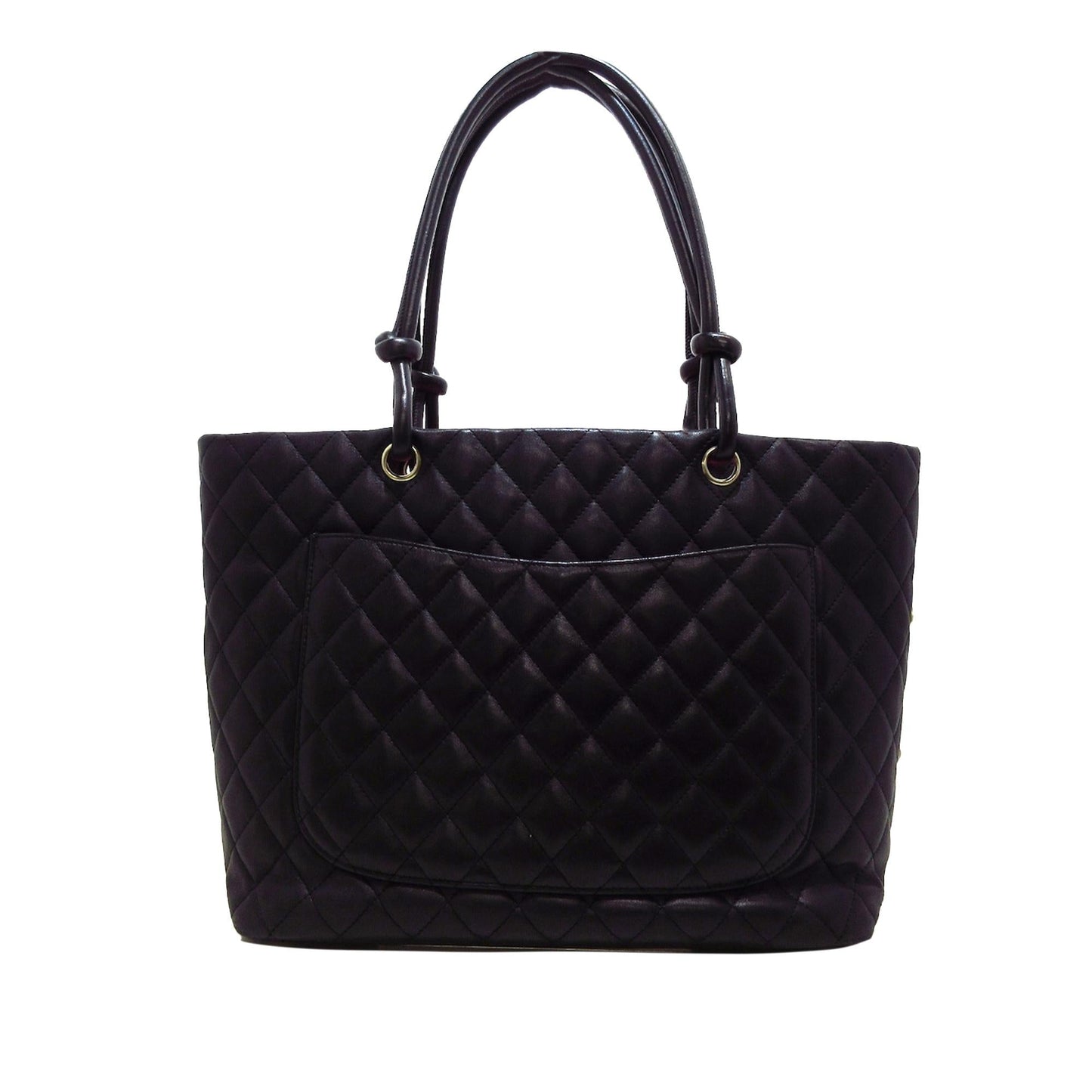 Chanel Large Lambskin Cambon Ligne Tote (SHG-s11ItS)