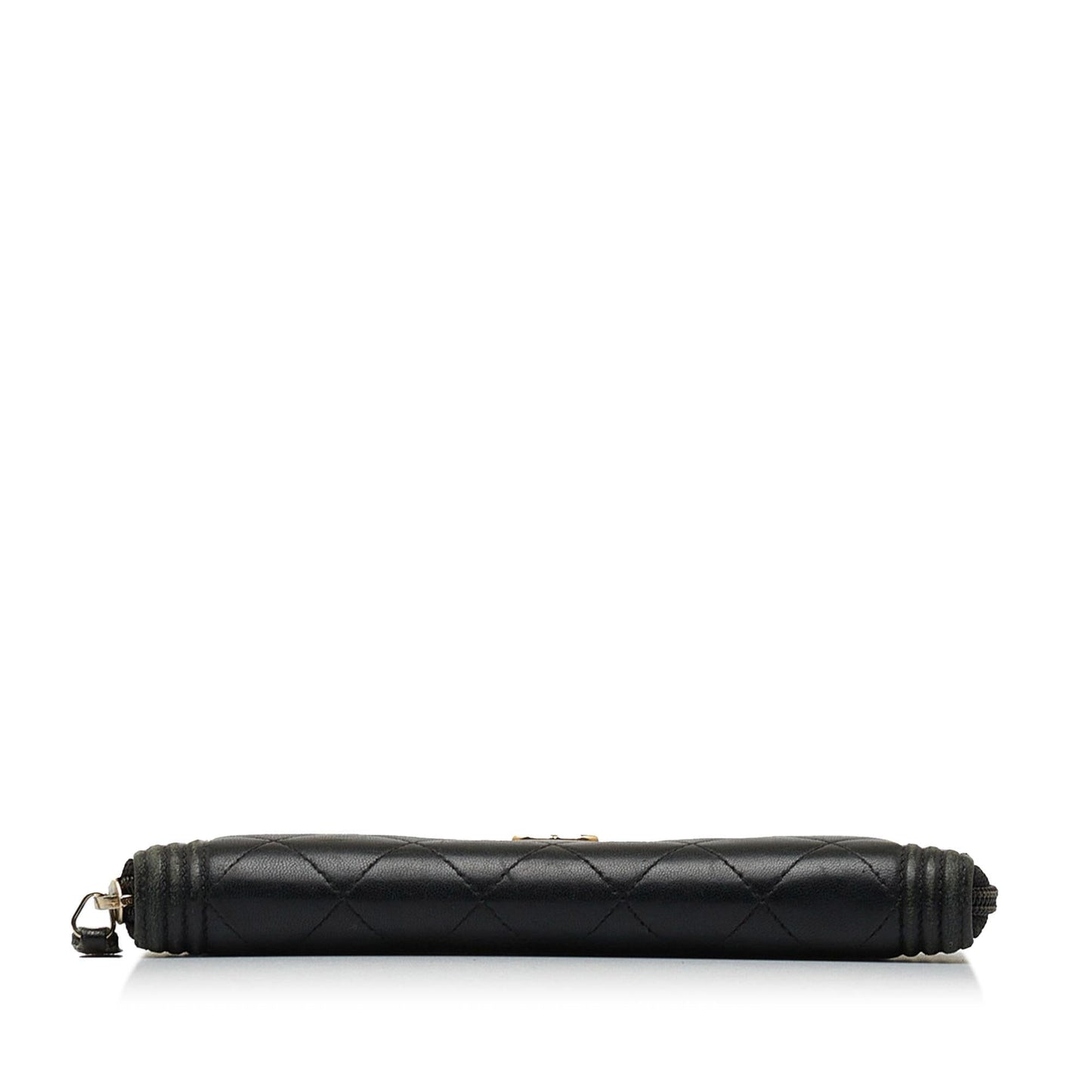 Chanel Le Boy Lambskin Leather Long Wallet (SHG-yv8OkM)