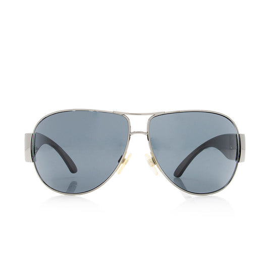 Chanel Logo Aviator Sunglasses (SHF-18762)