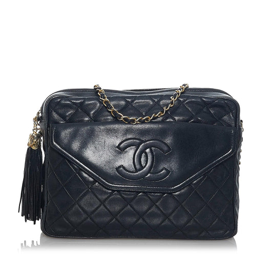 Chanel Matelasse Leather Crossbody Bag (SHG-34995)