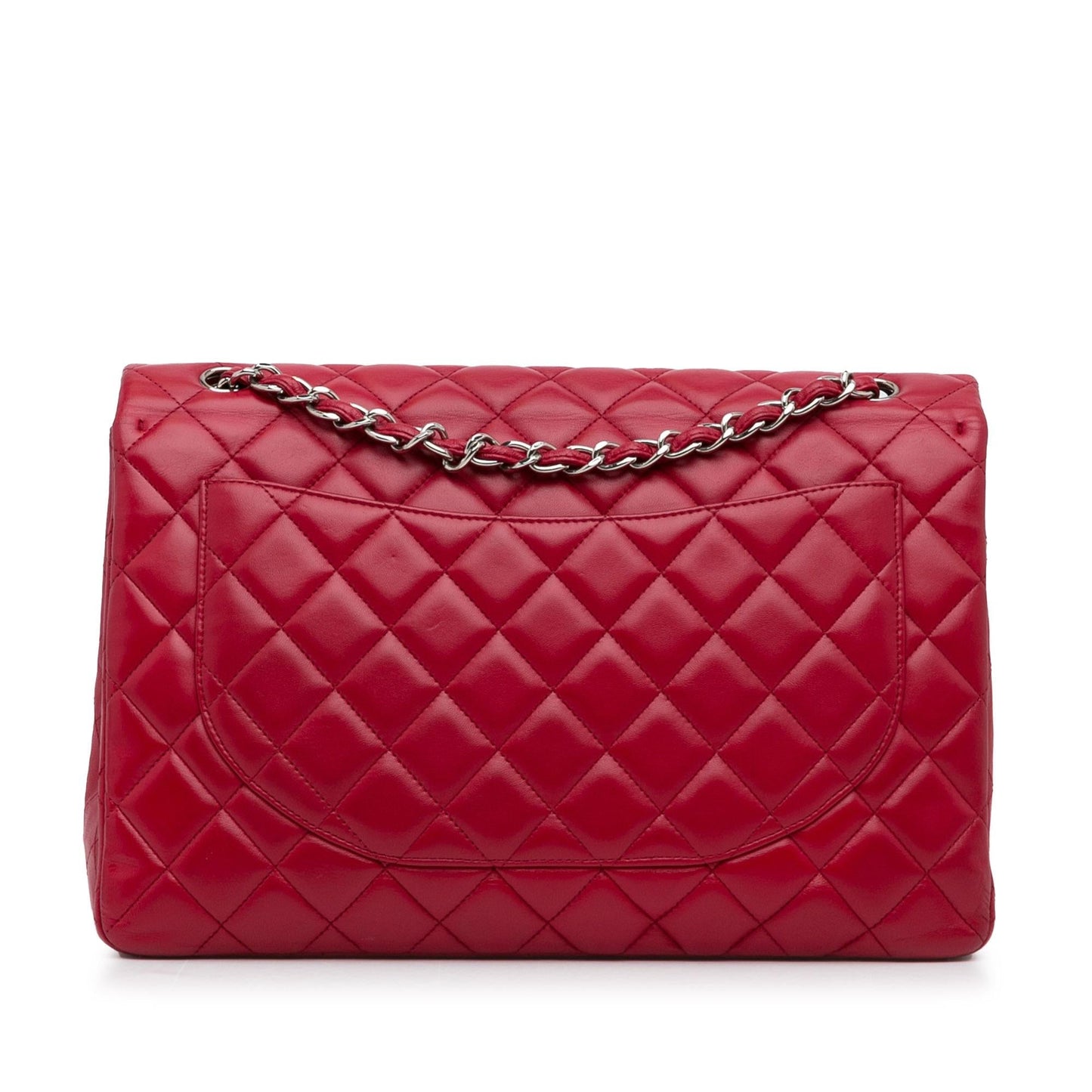 Chanel Maxi Classic Lambskin Single Flap (SHG-xV8Ciu)