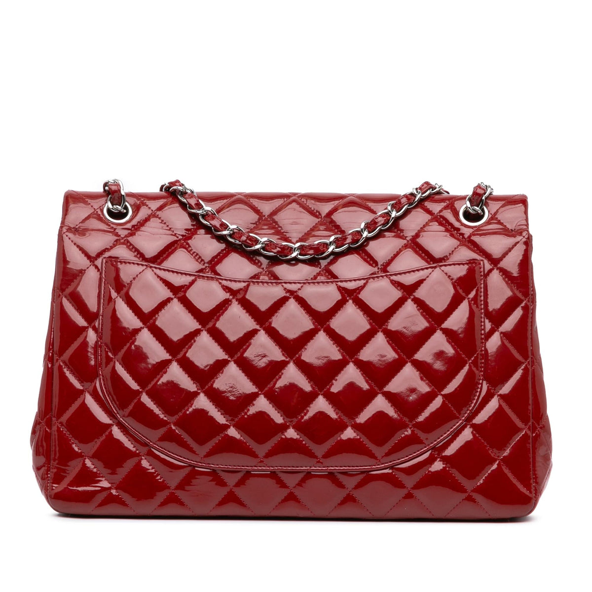 Chanel Maxi Classic Patent Double Flap (SHG-MfdePa)