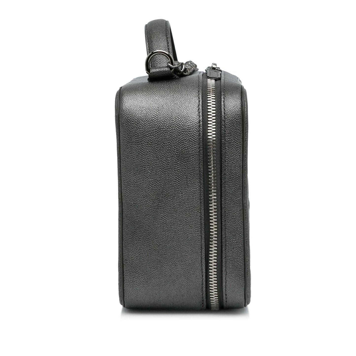 Chanel Medium CC Filigree Caviar Vanity Case