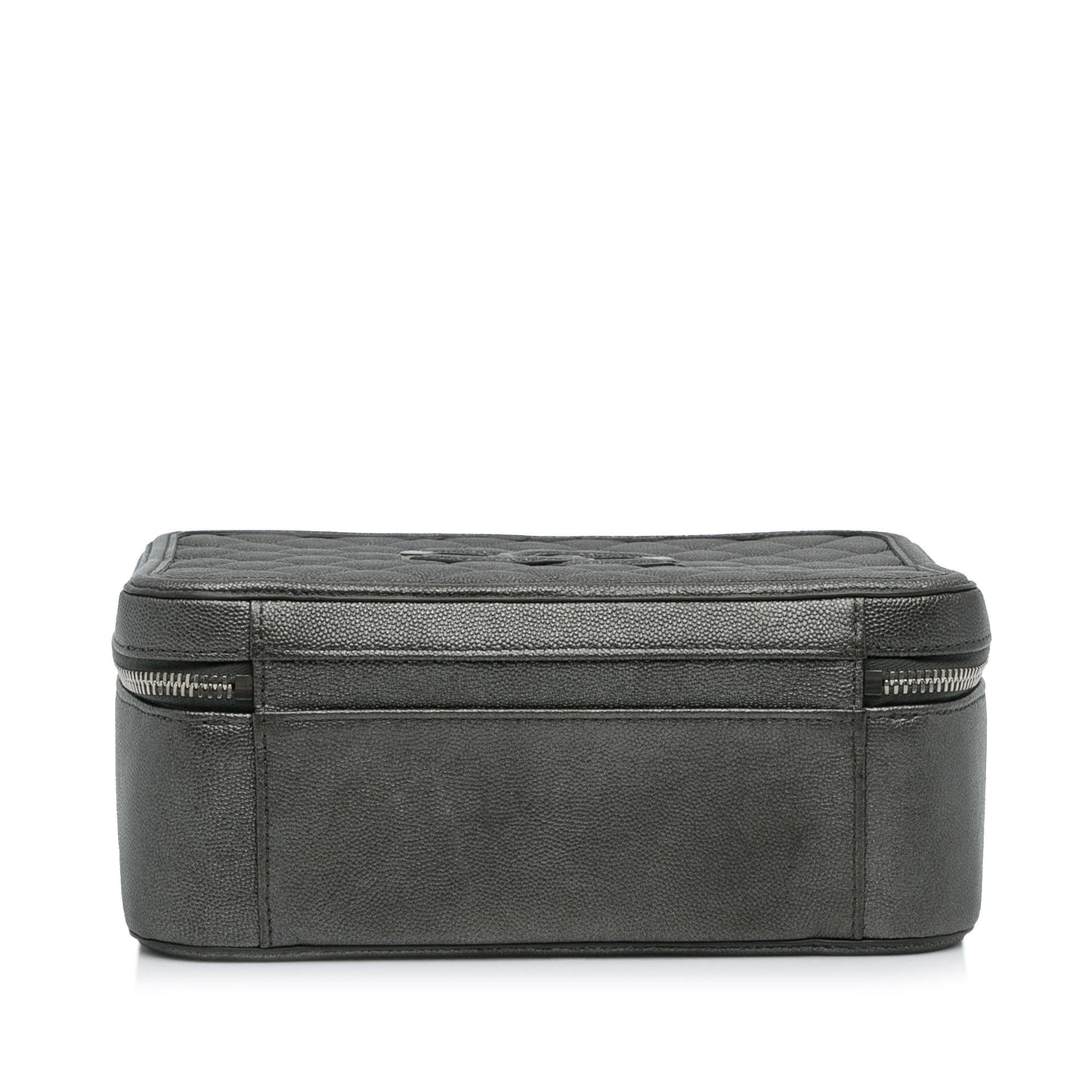 Chanel Medium CC Filigree Caviar Vanity Case
