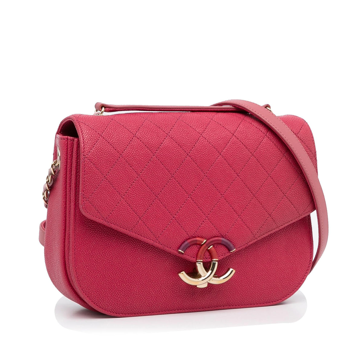 Chanel Medium Calfskin Cuba Flap (SHG-Gn2QvA)